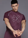 HRX by Hrithik Roshan Printed Rapid-Dry Training T-shirt