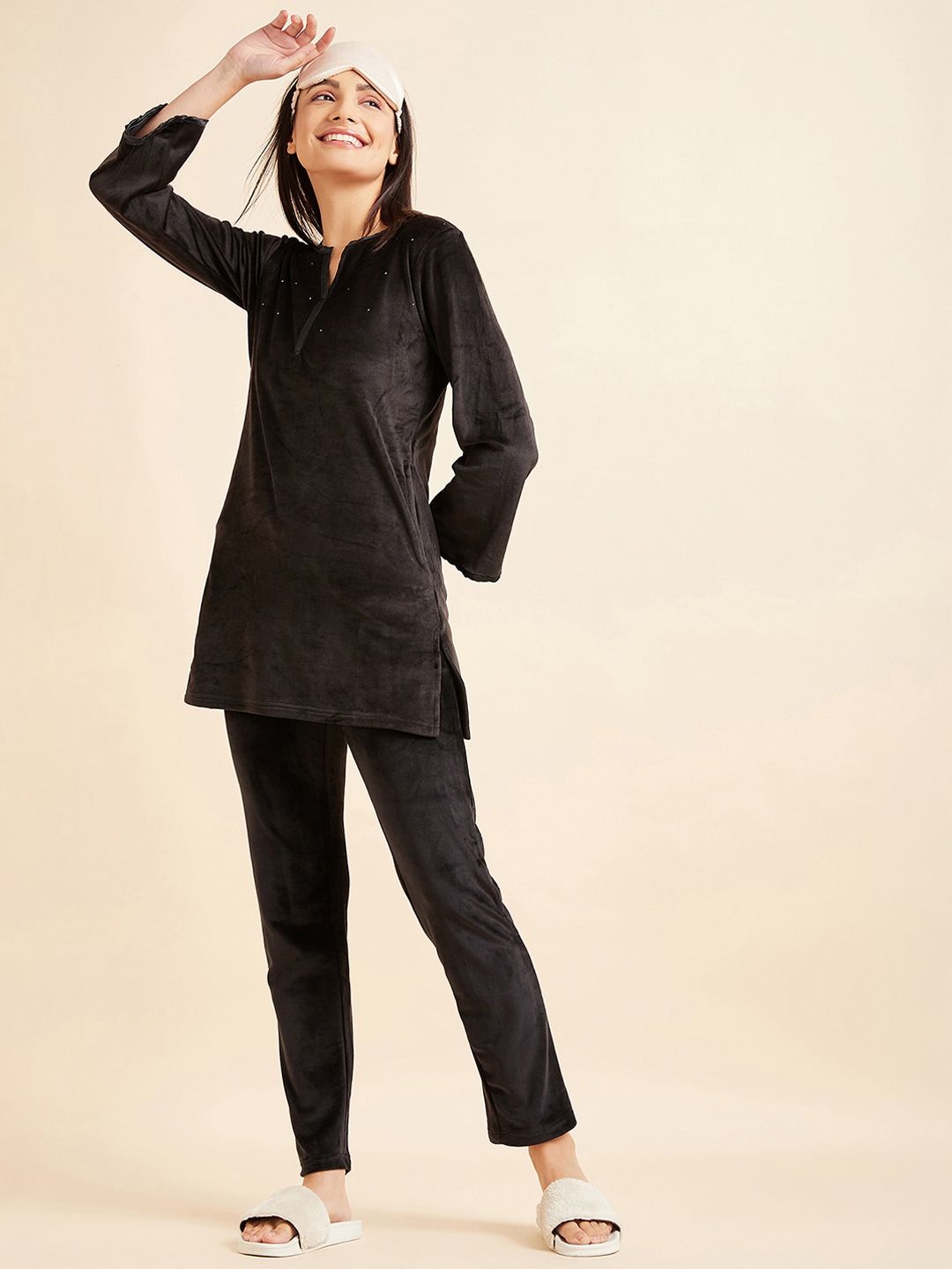 Sweet Dreams Longline Top With Pyjamas