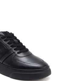 RARE RABBIT Men Cygnus Textured Leather Sneakers