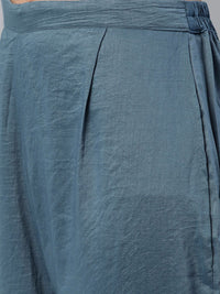 KALINI Women Self Design Kurta With Trousers
