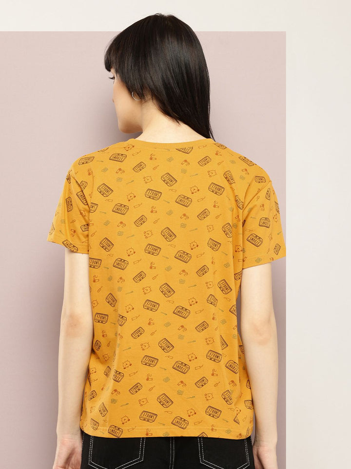 DILLINGER Printed Pure Super Combed Cotton Boxy T-shirt