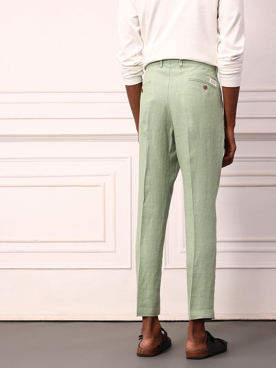 Mr Bowerbird Men Regular Fit Trousers