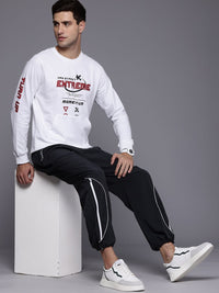 HRX by Hrithik Roshan Regular Typography Printed Sweatshirt