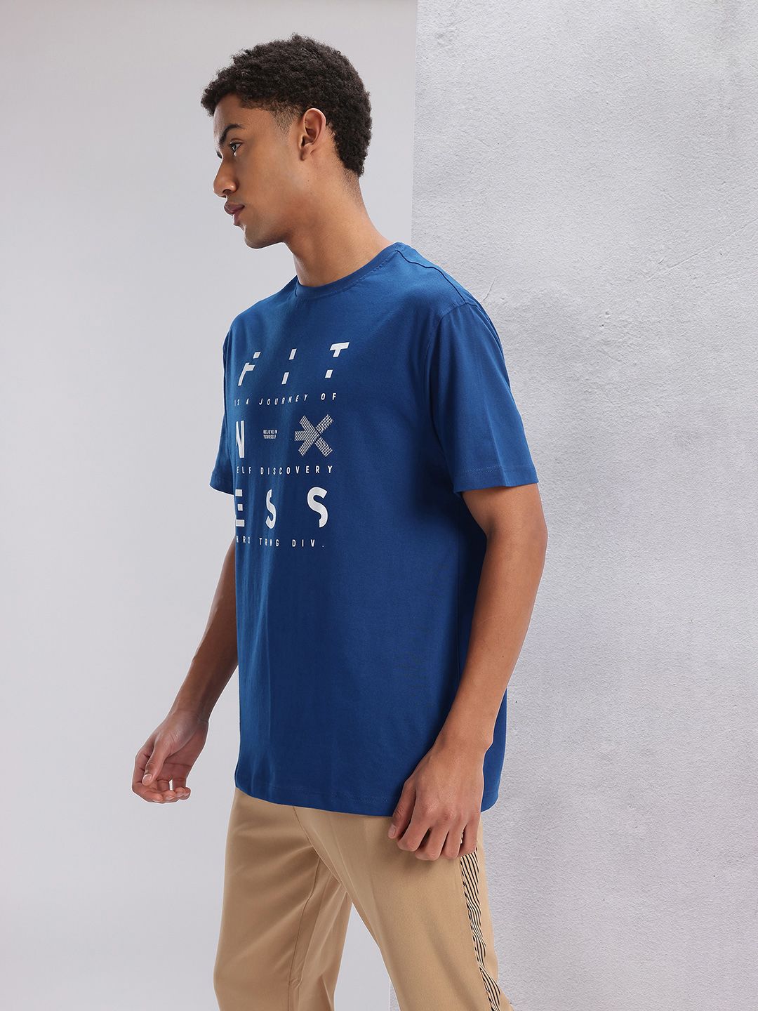 HRX by Hrithik Roshan Typography Printed Training T-shirt
