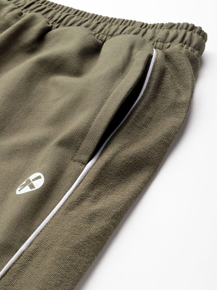 HRX by Hrithik Roshan Men Contrast Piping Detailed Yoga Joggers