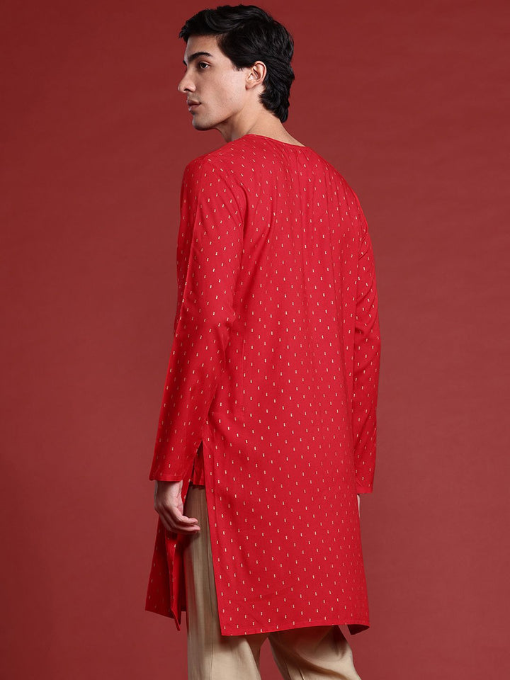 Anouk Tyohaar Collection Ethnic Motifs Print Straight Kurta