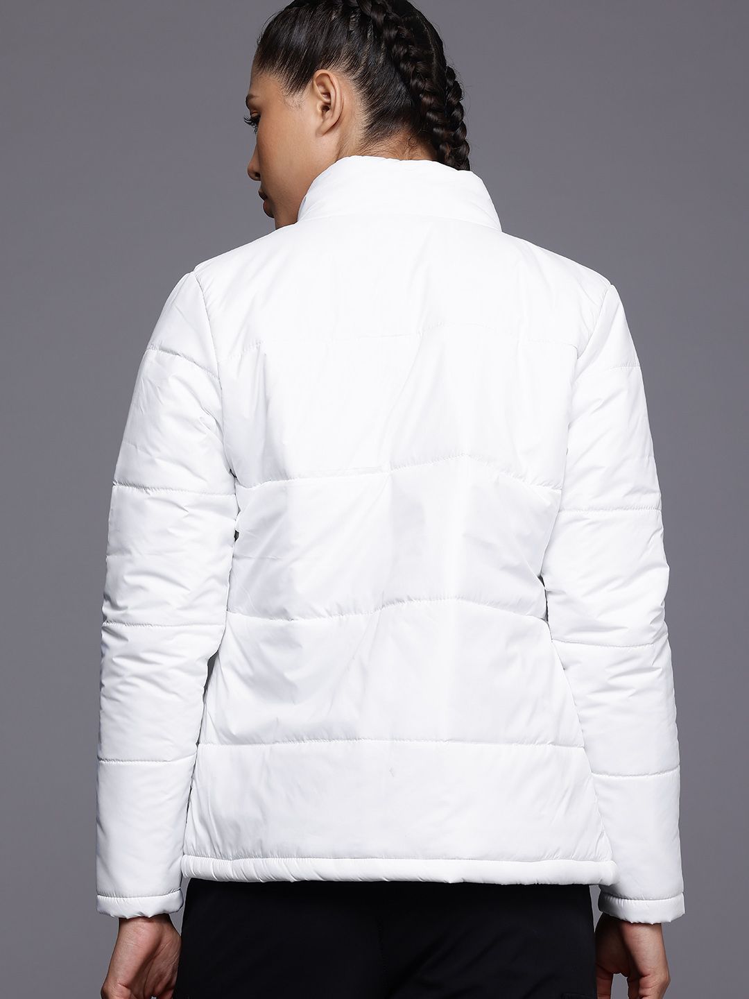 HRX by Hrithik Roshan Mock Collar Padded Jacket