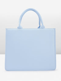 Lino Perros Abstract Woven Deisgn Structured Handheld Bag