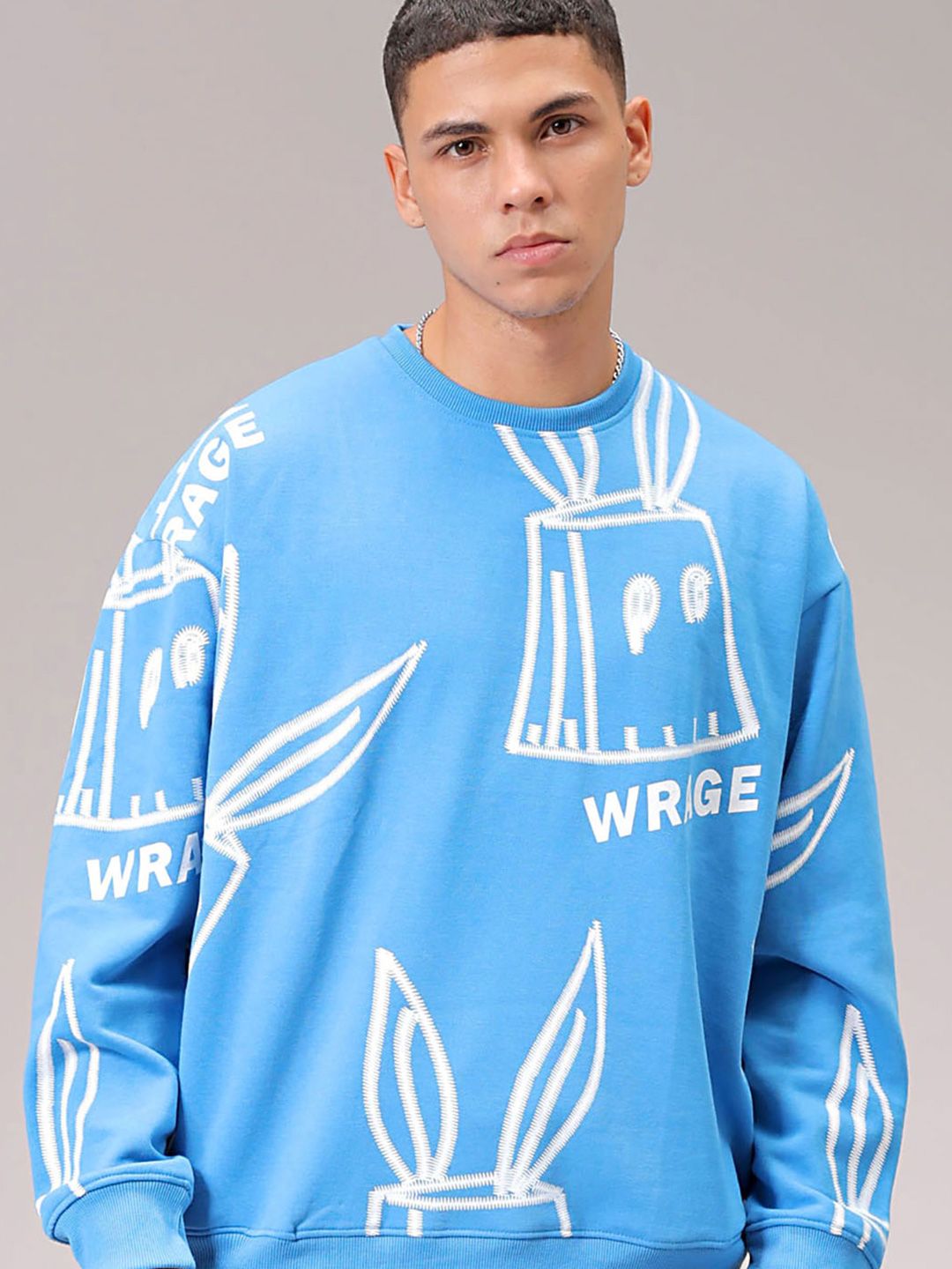 The Indian Garage Co Men Printed Sweatshirt