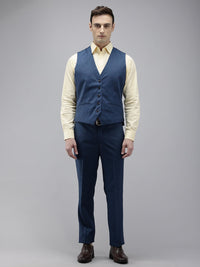 Park Avenue Single Breasted Slim Fit 3-Piece Part Wear Suit