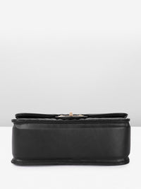 DressBerry Quilted Structured Shoulder Bag