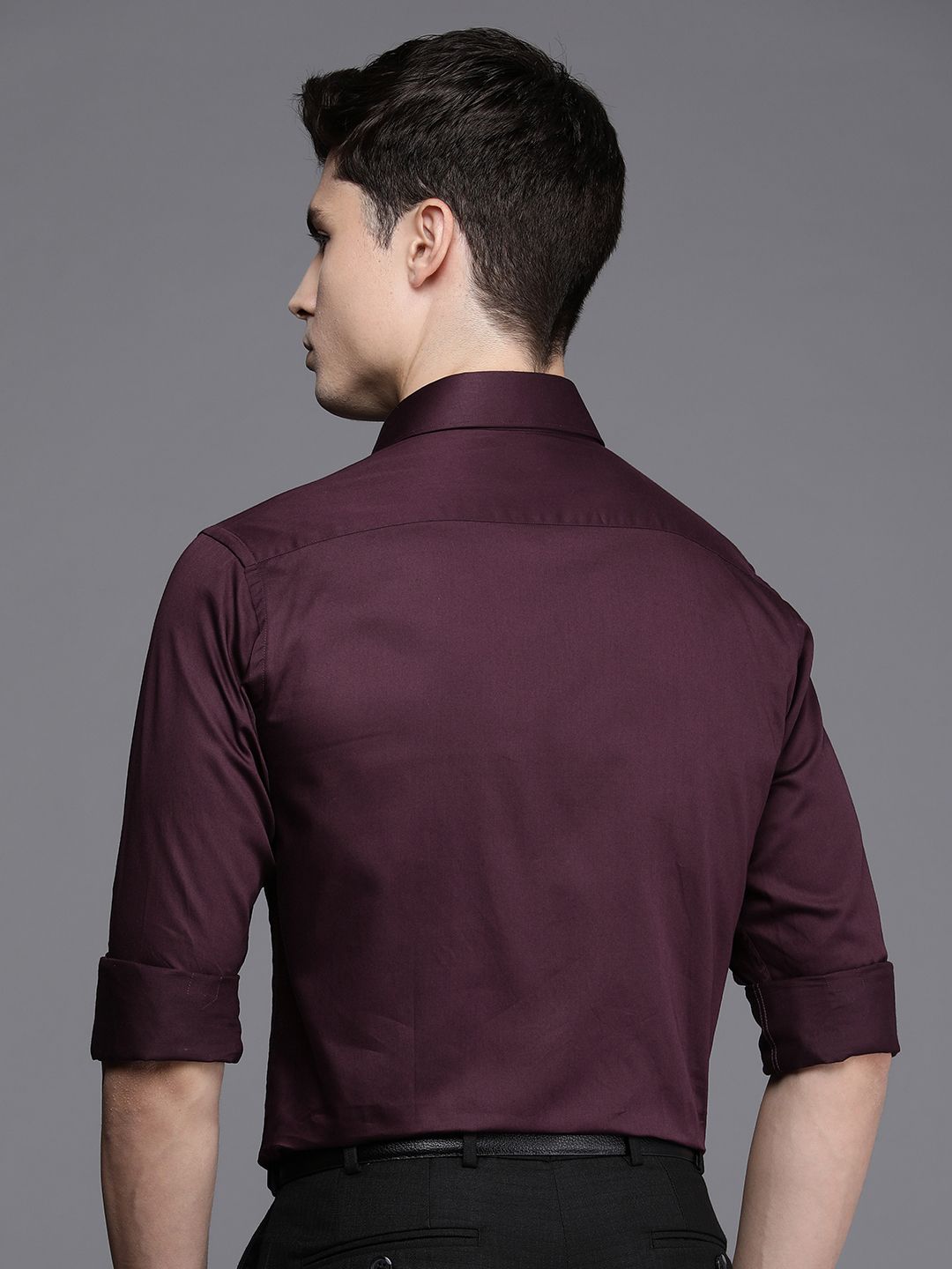 Raymond Pure Cotton Slim Fit Opaque Formal Shirt