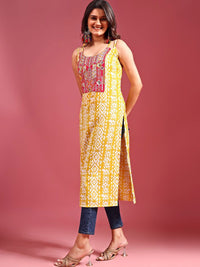 KALINI Women Patchwork Kurta