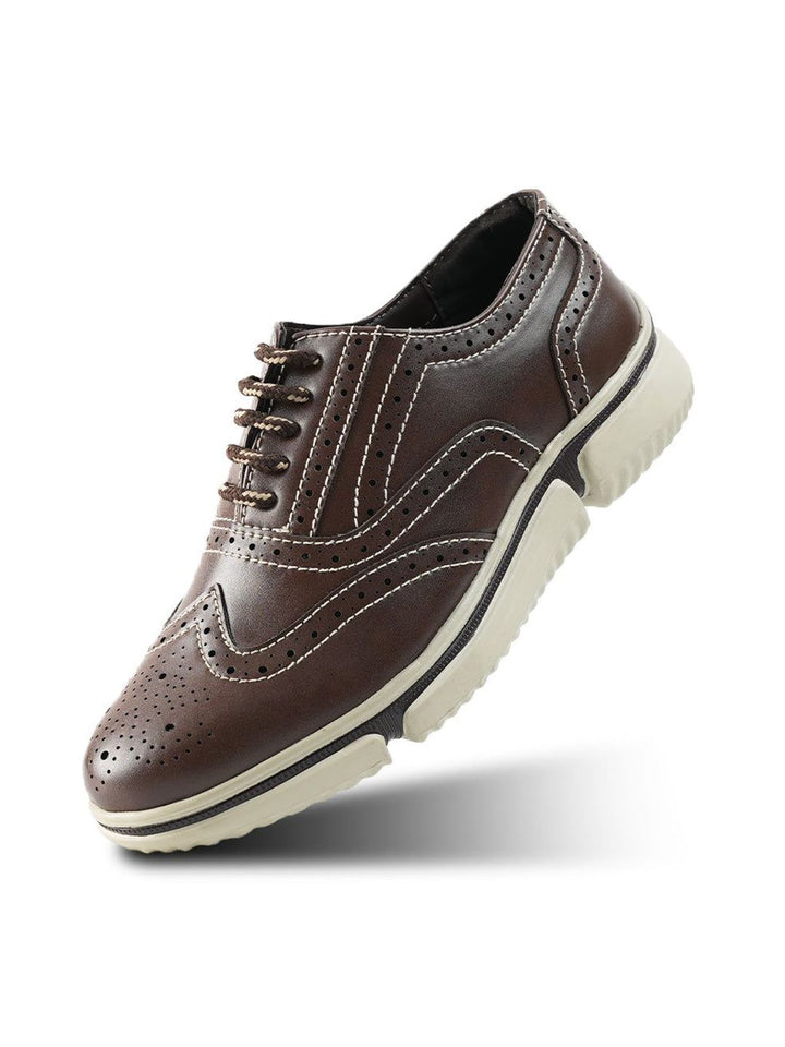 Kasut Slip On MONKSTORY Gravity Lift Ultra-Comfort - Coklat