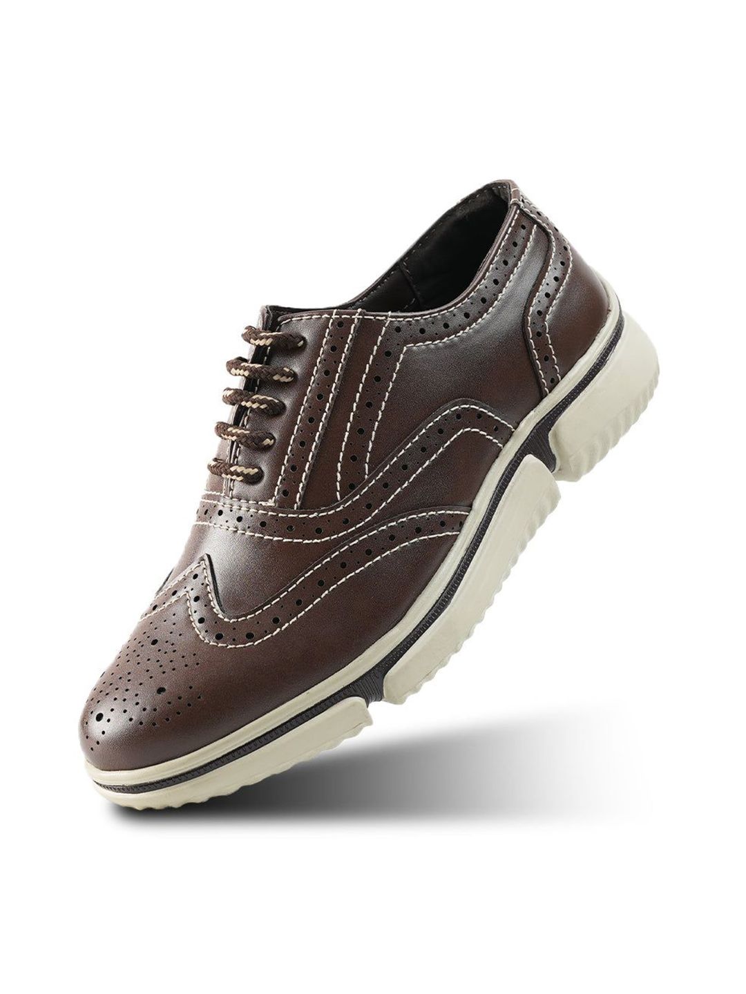 Kasut Slip On MONKSTORY Gravity Lift Ultra-Comfort - Coklat