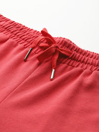 Monte Carlo Women Mid-Rise Regular Fit Track Pants with Reflective Elements
