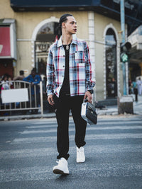 The Indian Garage Co Men Checked Pure Cotton Casual Shirt