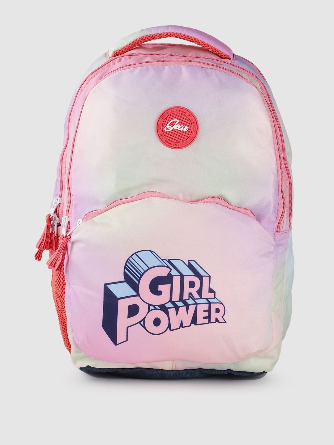 Gear Kids Typography Printed Backpack 27 L