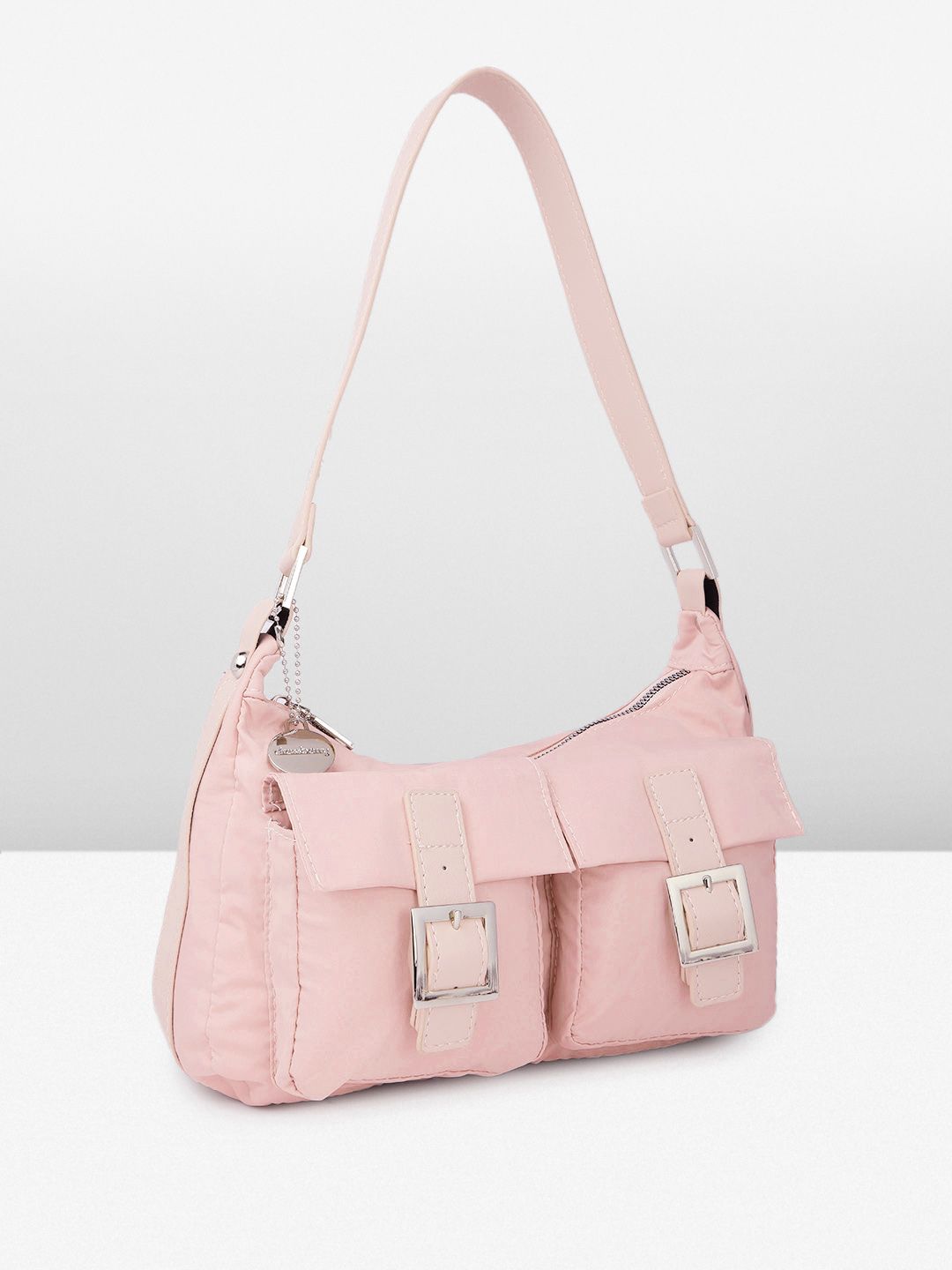 DressBerry Shoulder Bag with Buckle Detail