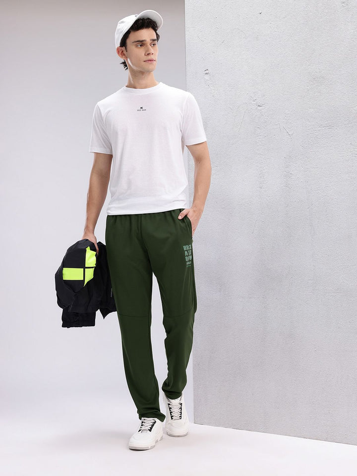 HRX by Hrithik Roshan Men Mid-Rise Regular Fit Lifestyle Track Pants