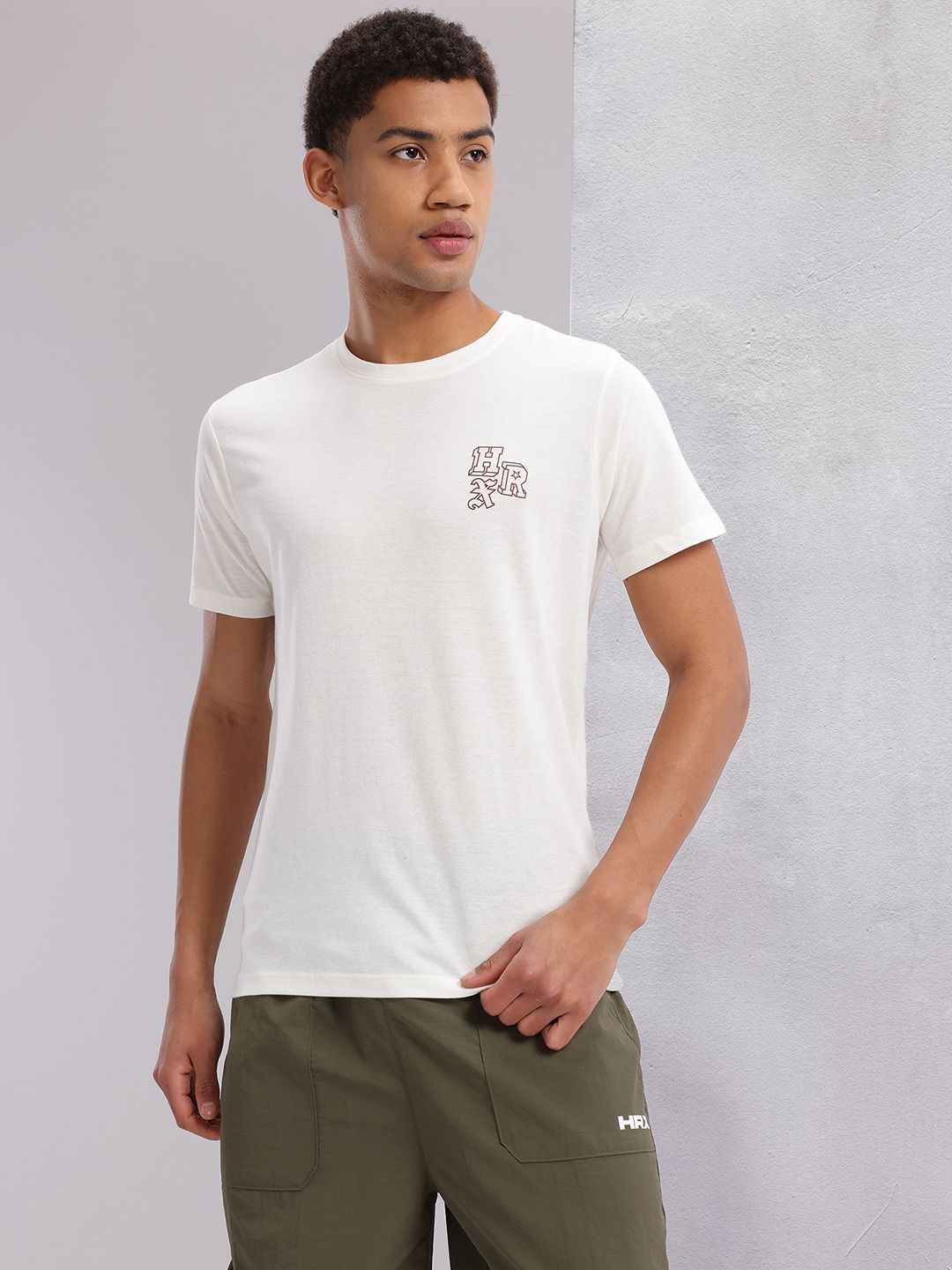HRX by Hrithik Roshan Brand Logo Printed T-shirt