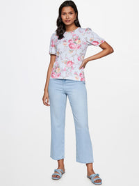 AND Women High-Rise Relaxed Fit Pure Cotton Jeans