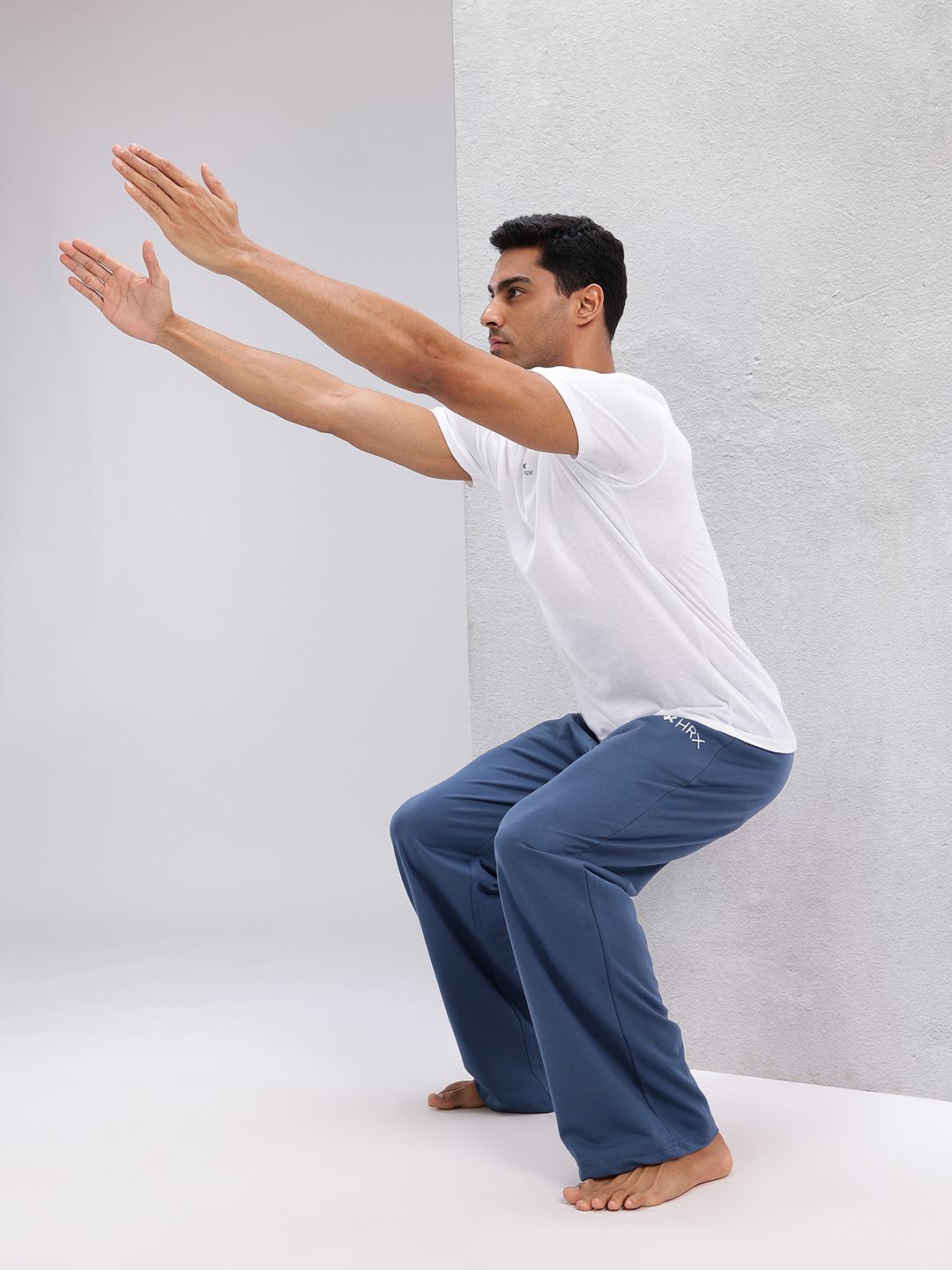 HRX by Hrithik Roshan Men Mid-Rise Yoga Track Pants