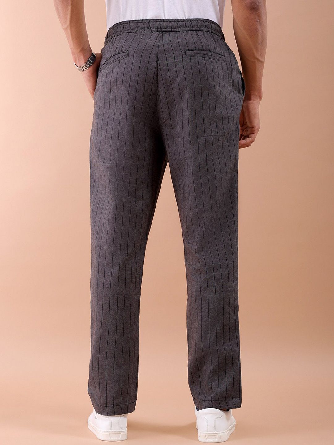 The Indian Garage Co Striped Trouser