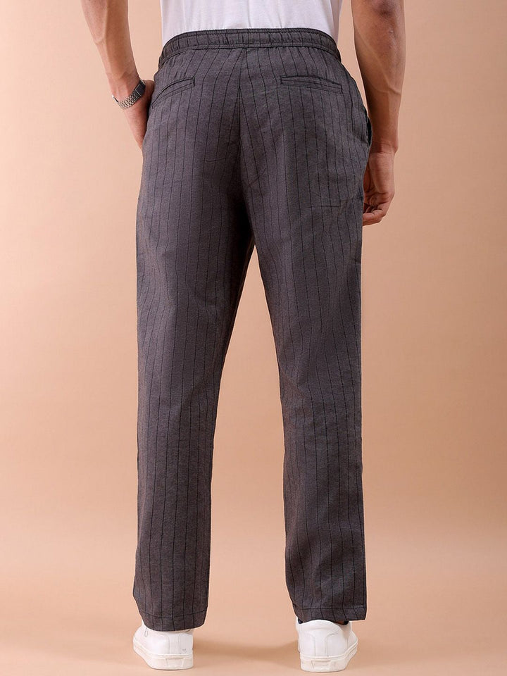 The Indian Garage Co Striped Trouser