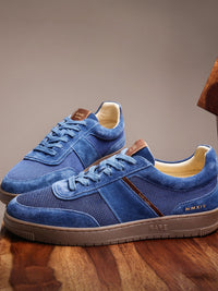 RARE RABBIT Men Rubio Textured Leather Sneakers