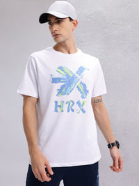 HRX by Hrithik Roshan Brand Logo Print Lifestyle T-shirt