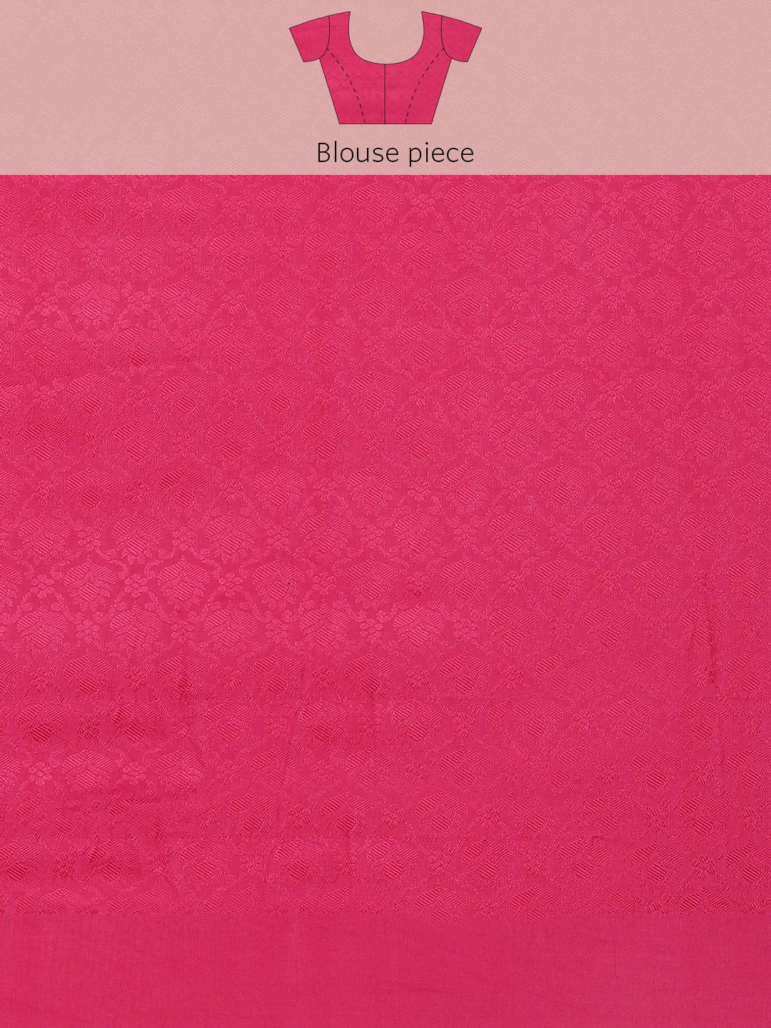 Saree mall Pink Ethnic Motifs Zari Silk Blend Banarasi Sarees