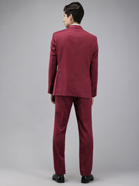 Park Avenue Single Breasted Slim Fit 3-Piece Formal Suit