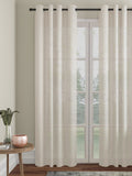 HOSTA HOMES Cream-Coloured Door Curtain