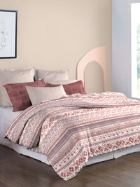 TRIDENT Adam Soft Comfort Flat 210TC King Cotton Bedsheet Set