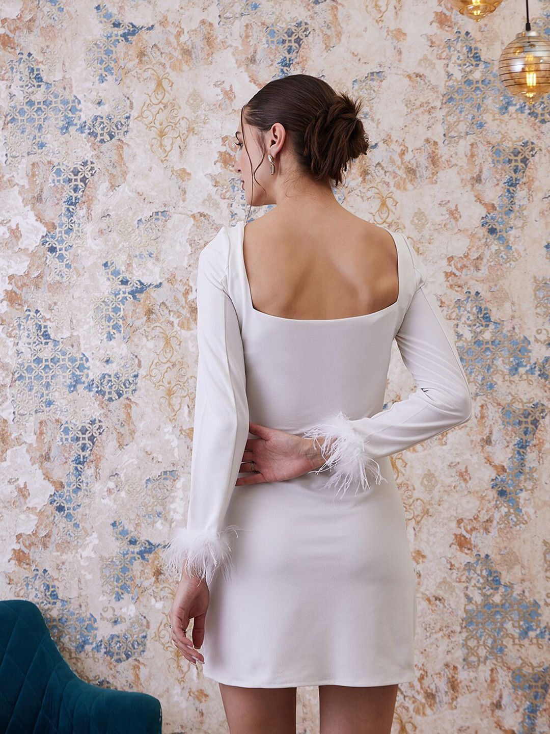 Athena White Cut Out Bodycon Dress