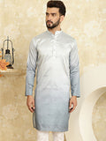SOJANYA Woven Design Sequinned Regular Kurta
