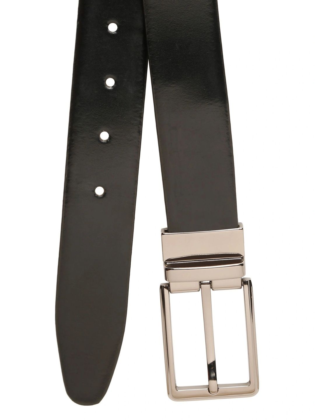 Teakwood Leathers Men Leather Reversible Formal Belt