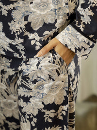 SANSKRUTIHOMES Women Printed Cotton Night suit