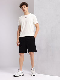 HRX by Hrithik Roshan Men Typography Printed Mid-Rise Regular Fit Shorts