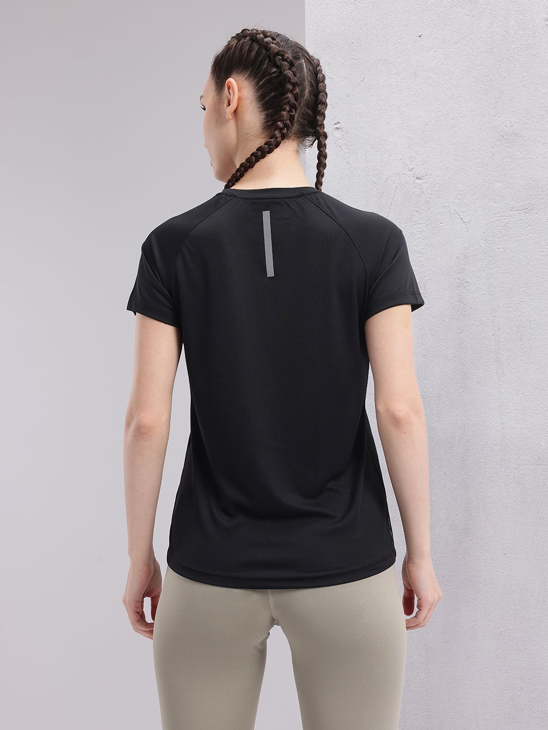 HRX by Hrithik Roshan Brand Logo Printed Rapid-Dry Running T-shirt