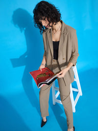 SASSAFRAS worklyf Single-Breasted Formal Blazers