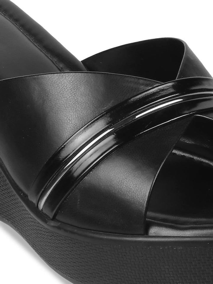Metro Open-Toe Wedge Heels