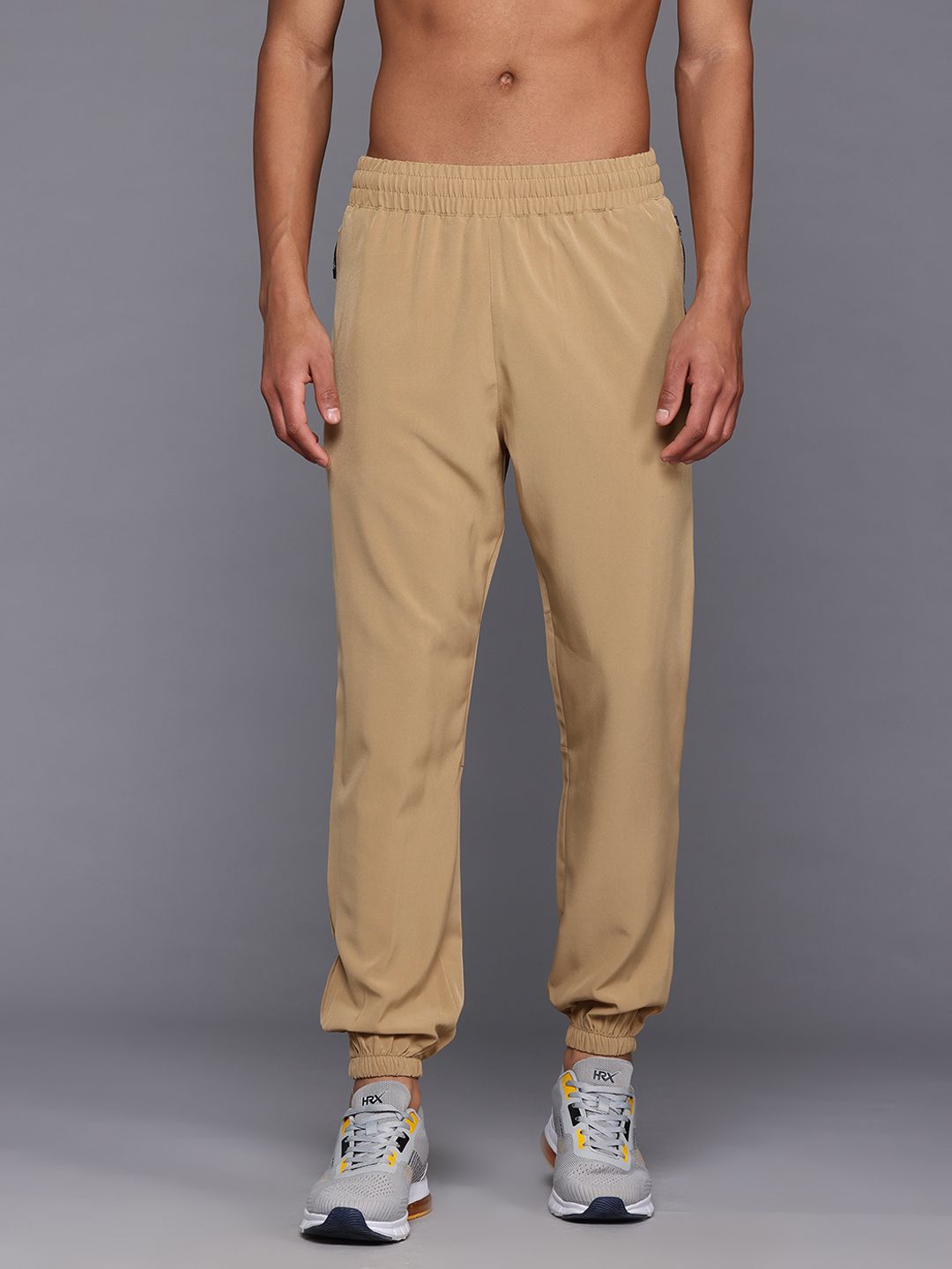 HRX by Hrithik Roshan Men Regular Fit Rapid-Dry Reflective Running Joggers