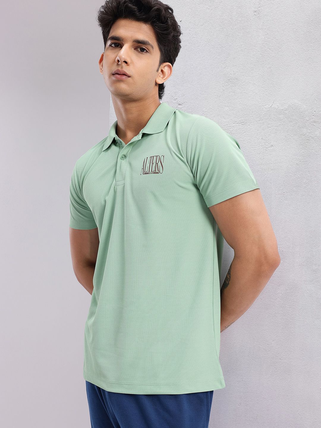 HRX by Hrithik Roshan Men Polo Collar Lifestyle T-shirt