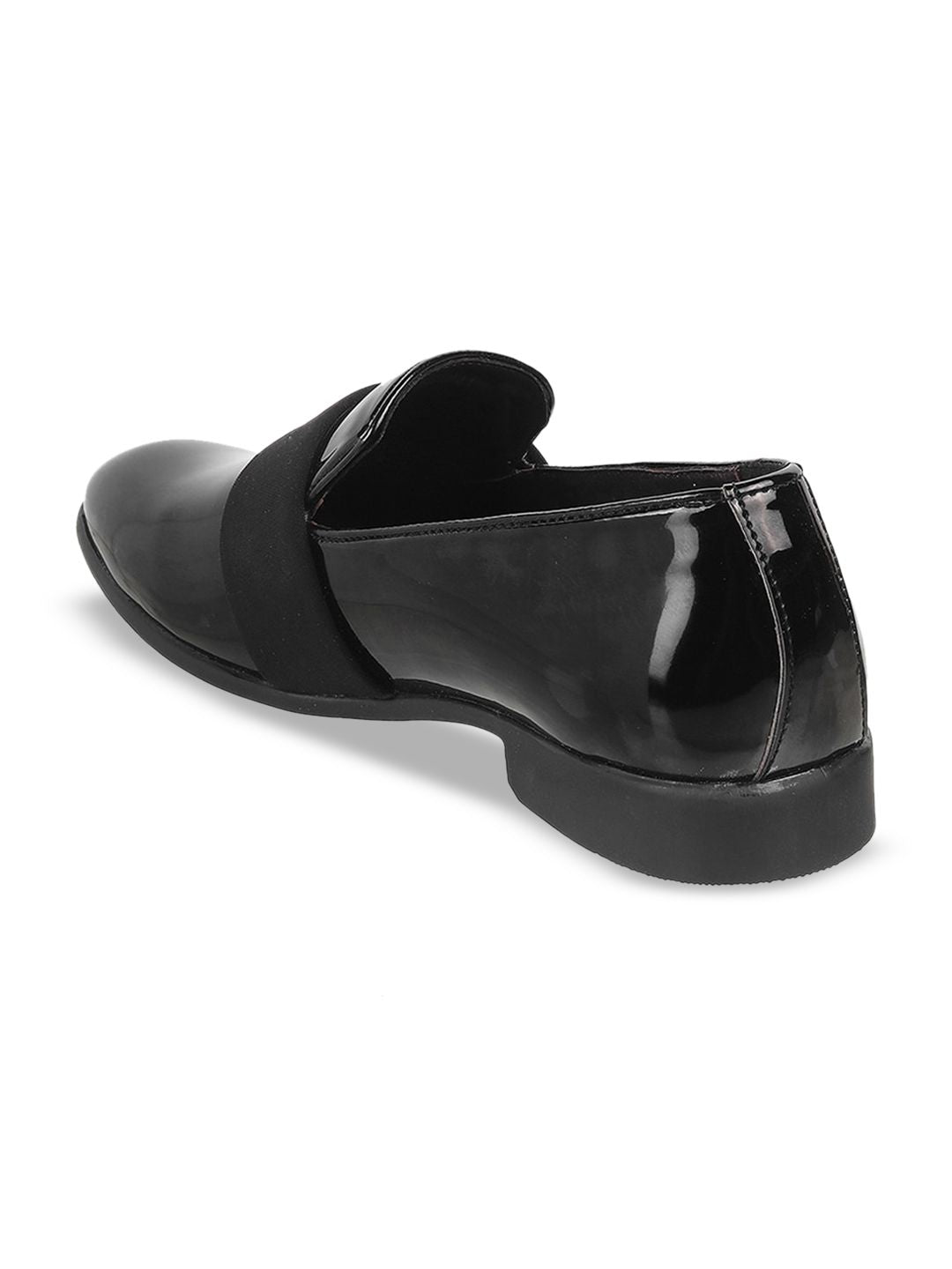 Metro Men Patent Leather Formal Slip-On Shoes