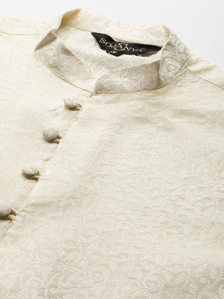 SOJANYA Kurta Katun Sutera Motif Etnik