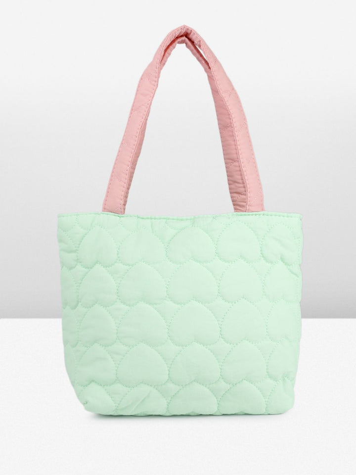 DressBerry Quilted Structured Shoulder Bag