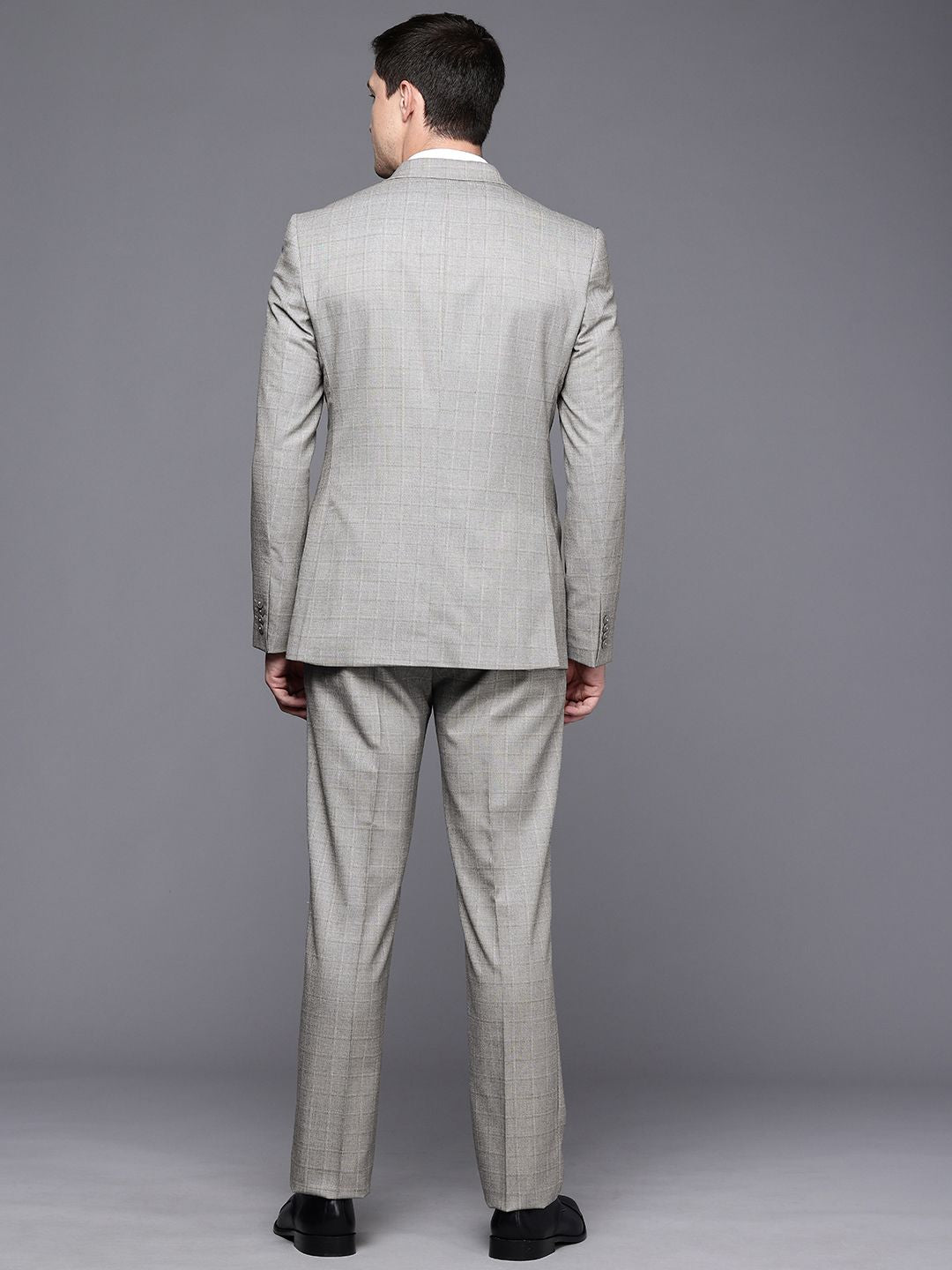 Raymond Contemporary Fit memeriksa saman formal 2 keping tunggal