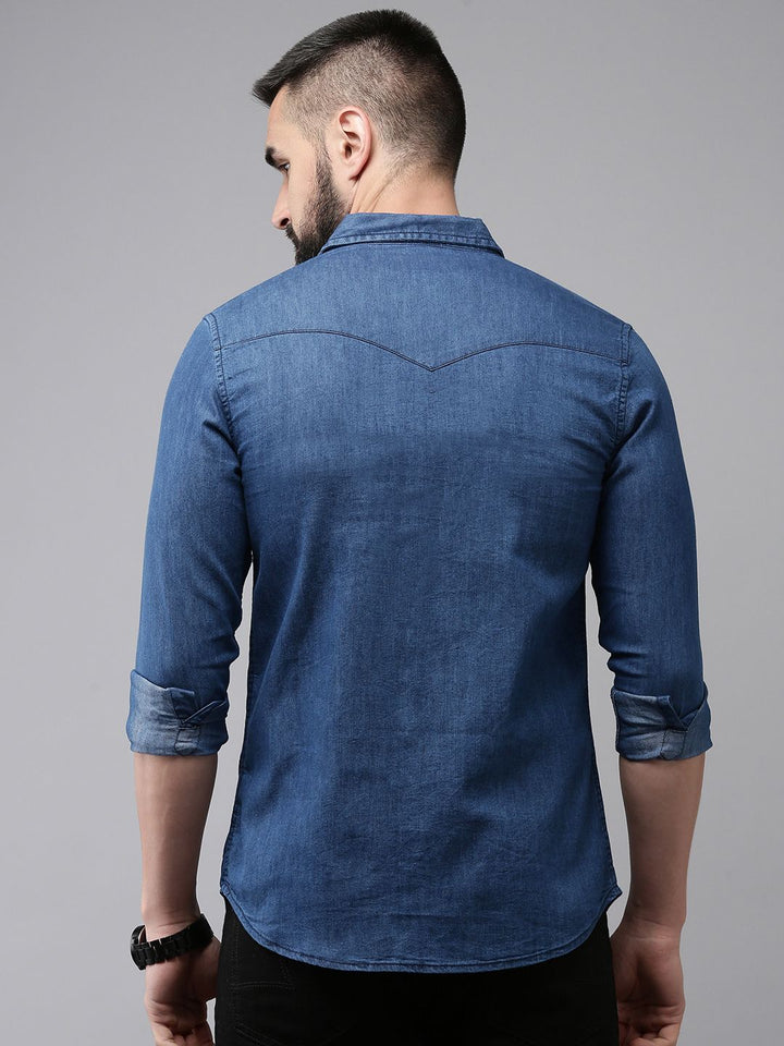 SPYKAR Solid Slim Fit Casual Shirt